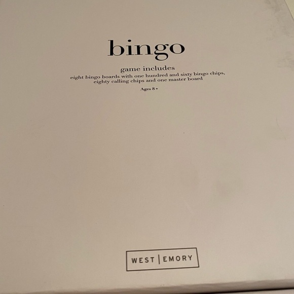 West Emory Bingo Set. Brand New. - Picture 3 of 6